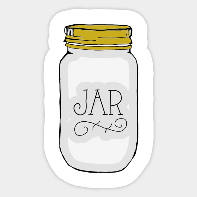 Jar Sticker by lolosenese